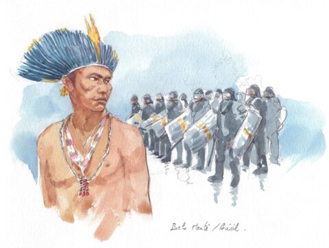 220311 - Splann ! Dessin Belo Monte Yann Le Sacher