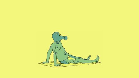220821 - Splann ! Algues vertes l'histoire interdite masque à gaz Crédits Pierre Van Hove