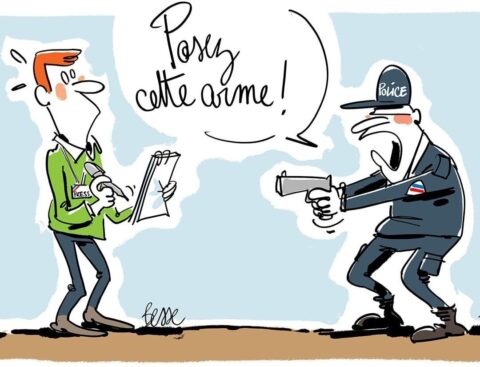 221129 - Reporterre Dessin affaire Grégoire Souchay Crédits Camille Besse